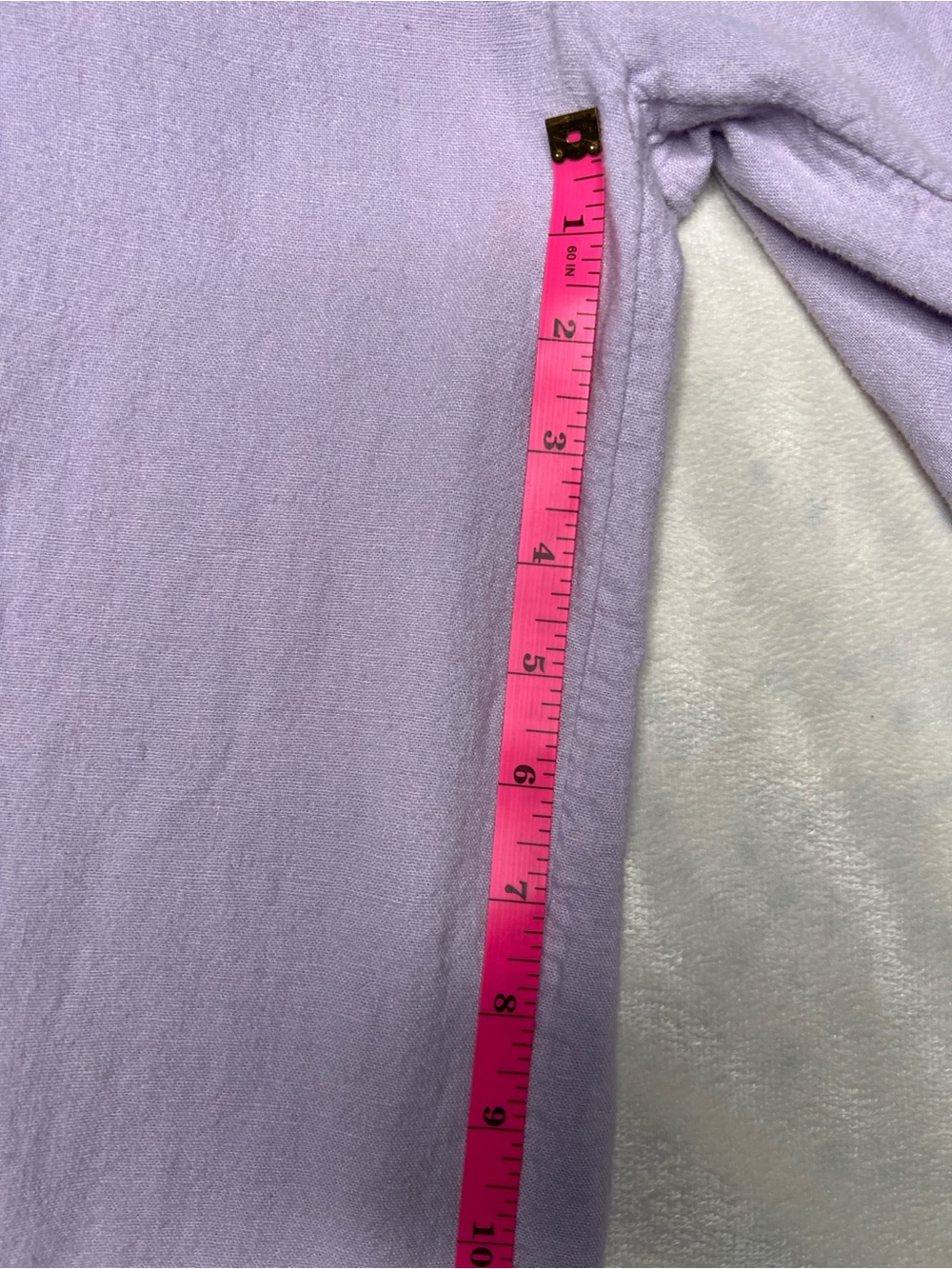 Free People Pale Lilac Linen Two-Piece Set - Picture 13 of 14